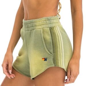 ⚡️ AVIATOR NATION 5 STRIPE CLUB SHORTS - FADED ARMY ⚡️